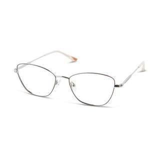 NEW Thin & Light QUILL Brown & Silver BIRDIE Eyeglasses 51/16/145 with Case